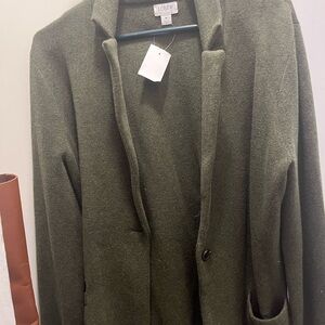 J.crew blazer size medium green